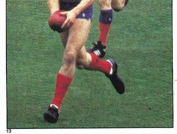 1984 Scanlens VFL Stickers #13 Glenn McLean Front